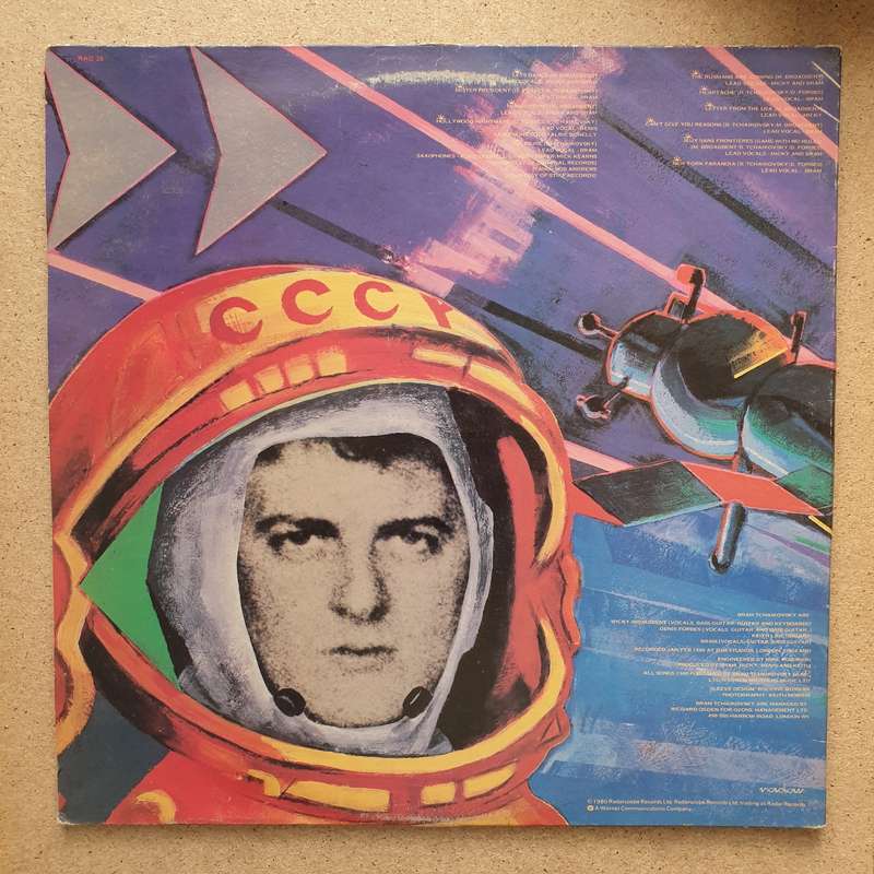 Bram Tchaikovsky  The Russians Are Coming - Vinyl LP Record - Very-Good+ Quality (VG+)