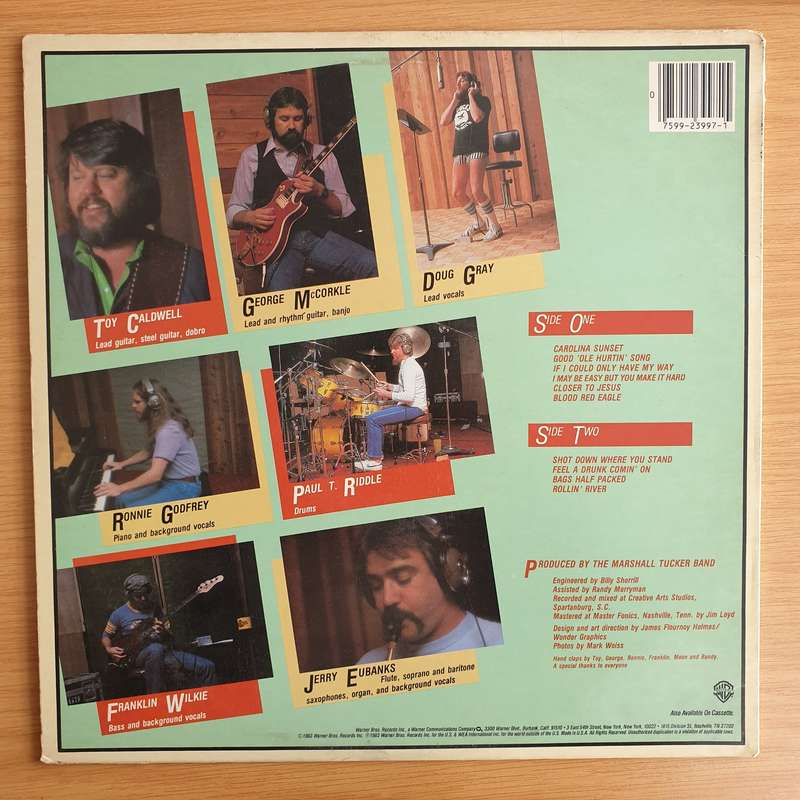 The Marshall Tucker Band  Greetings From South Carolina (US Import) - Vinyl LP Record - Very-G...