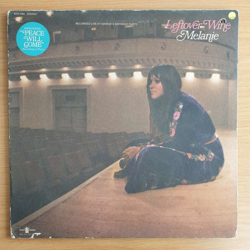 Melanie  Leftover Wine - Vinyl LP Record - Very-Good+ Quality (VG+)