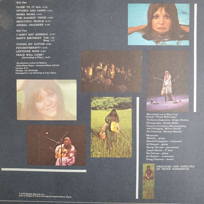 Melanie  Leftover Wine - Vinyl LP Record - Very-Good+ Quality (VG+)