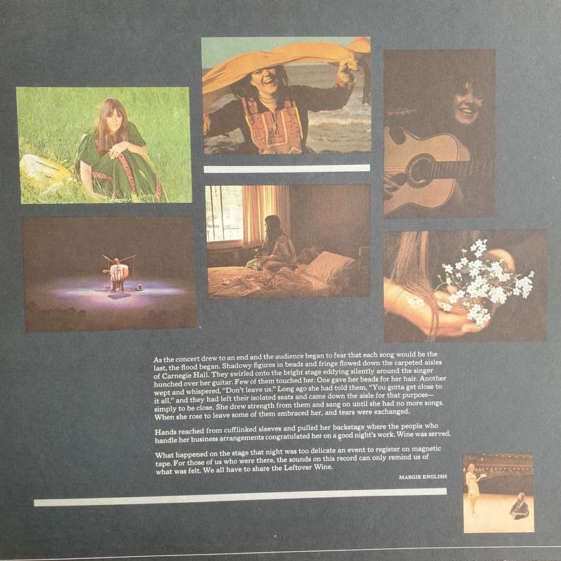 Melanie  Leftover Wine - Vinyl LP Record - Very-Good+ Quality (VG+)