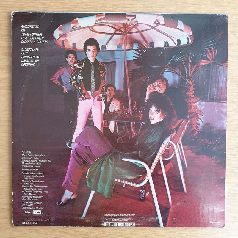 Motels - Motels - Vinyl LP Record - Very-Good+ Quality (VG+)