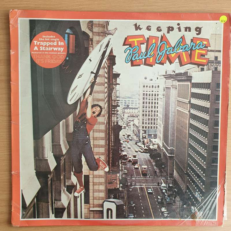 Paul Jabara  Keeping Time - Vinyl LP Record - Very-Good+ Quality (VG+)