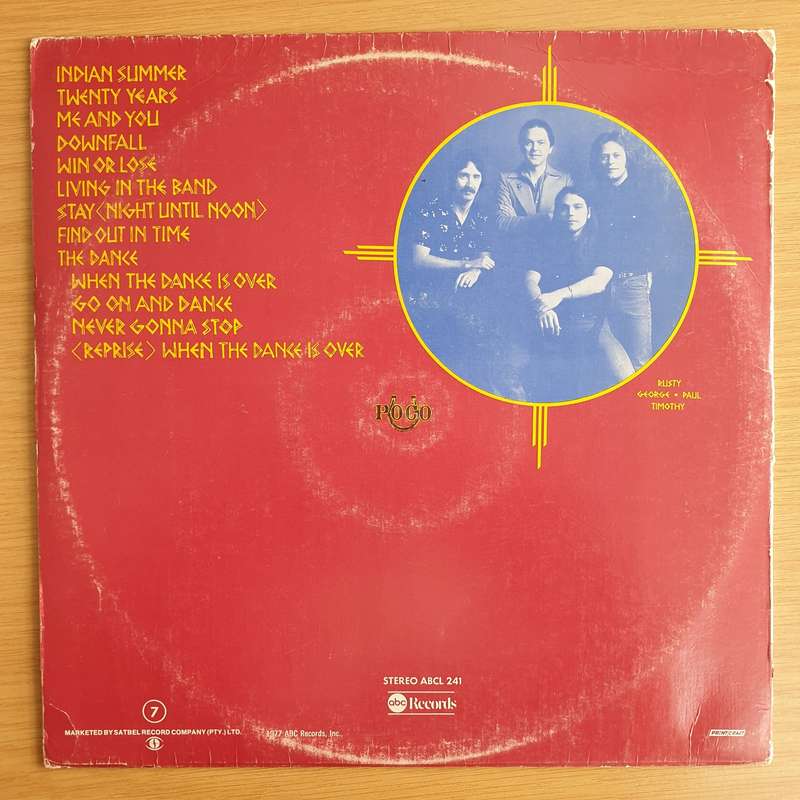 Poco  Indian Summer - Vinyl LP Record - Very-Good+ Quality (VG+)