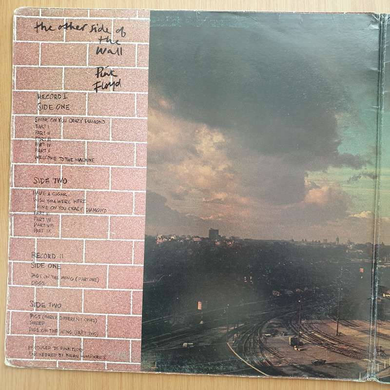Pink Floyd  The Other Side Of The Wall - Double Vinyl LP Record - Very-Good+ Quality (VG+)