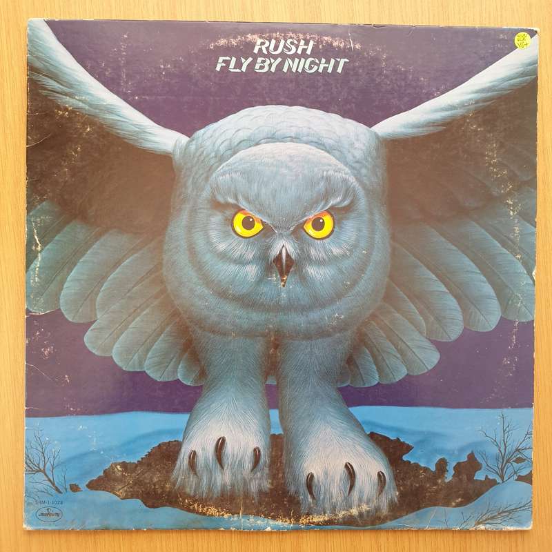 Rush  Fly By Night (USA) - Vinyl LP Record - Very-Good+ Quality (VG+)