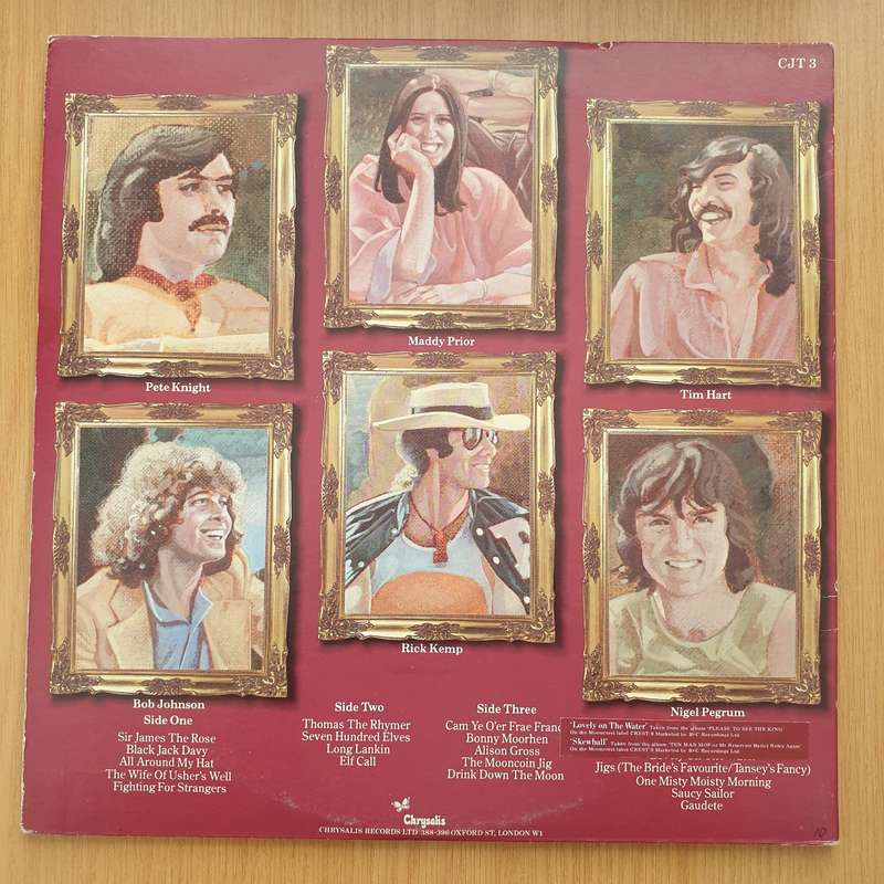Steeleye Span  Original Masters - Double Vinyl LP Record - Very-Good+ Quality (VG+)