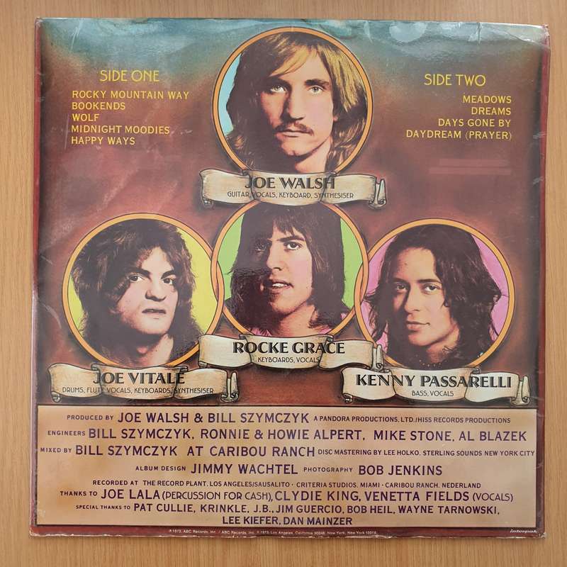 Joe Walsh  The Smoker You Drink, The Player You Get - Vinyl LP Record - Very-Good+ Quality (VG+)