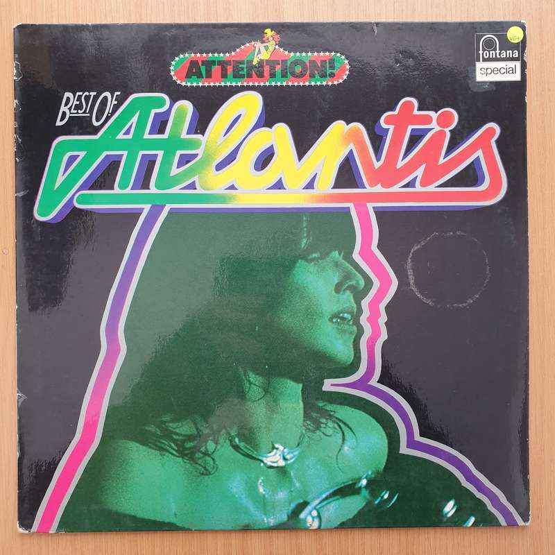 Atlantis  Attention! Best Of Atlantis! (Germany) -  Vinyl LP Record - Very-Good+ Quality (VG+)