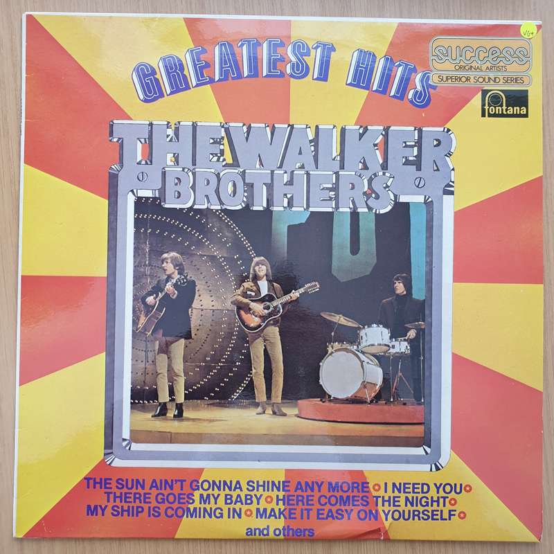 Walker Brothers - Greatest Hits - Vinyl LP Record - Very-Good+ Quality (VG+)