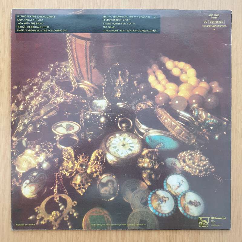 Dory Previn  Mythical Kings And Iguanas  Vinyl LP Record - Very-Good+ Quality (VG+)