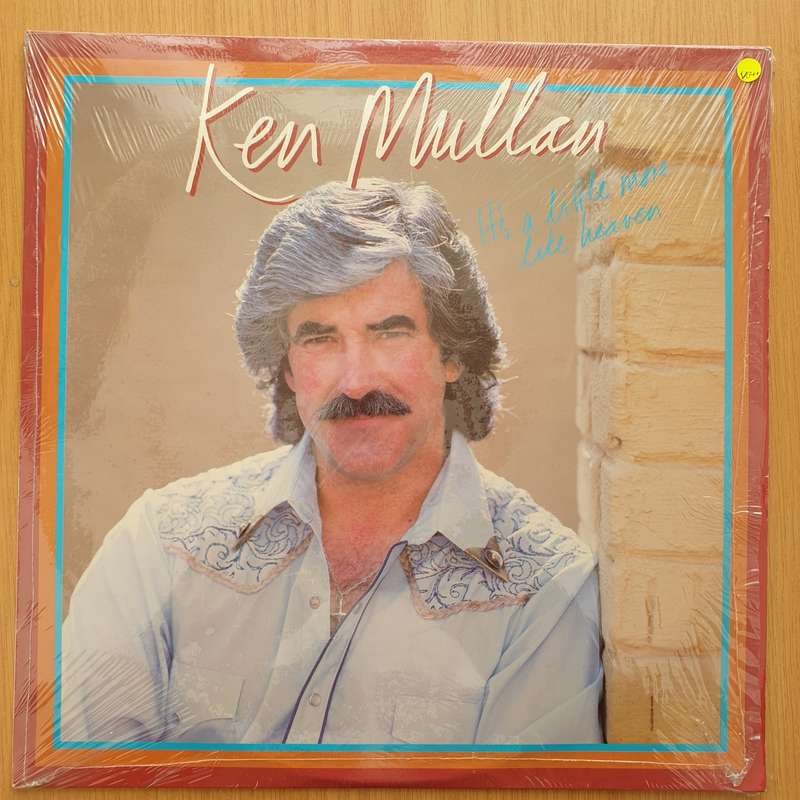 Ken Mullan  It's A Little More Like Heaven  Vinyl LP Record - Very-Good+ Quality (VG+)