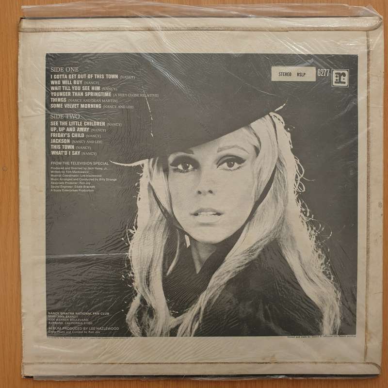 Nancy Sinatra  Movin' With Nancy - Vinyl LP Record - Very-Good Quality (VG)