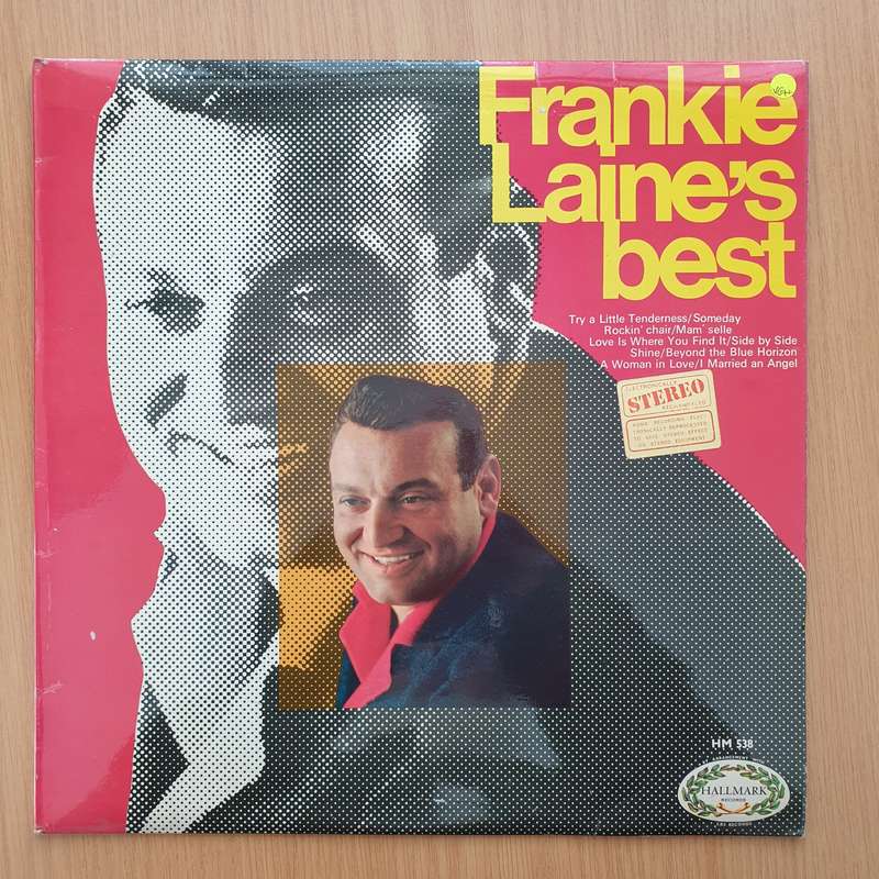 Frankie Laine's Best - Vinyl LP Record - Very-Good+ Quality (VG+)