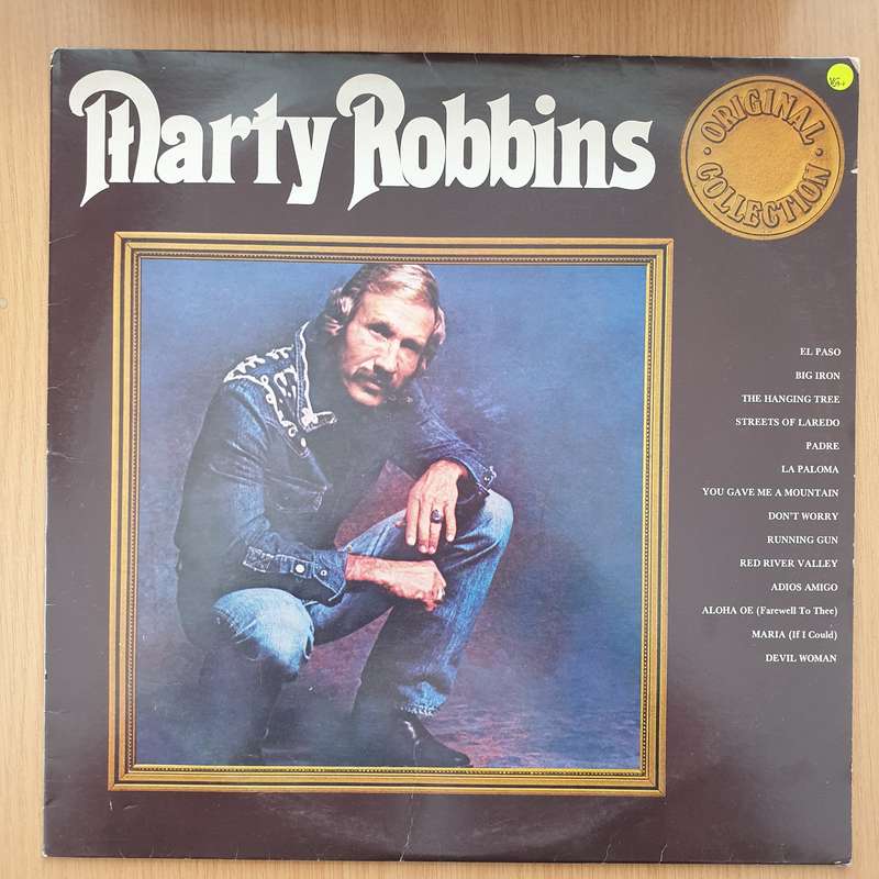 Marty Robbins - Original Collection  Vinyl LP Record - Very-Good+ Quality (VG+)