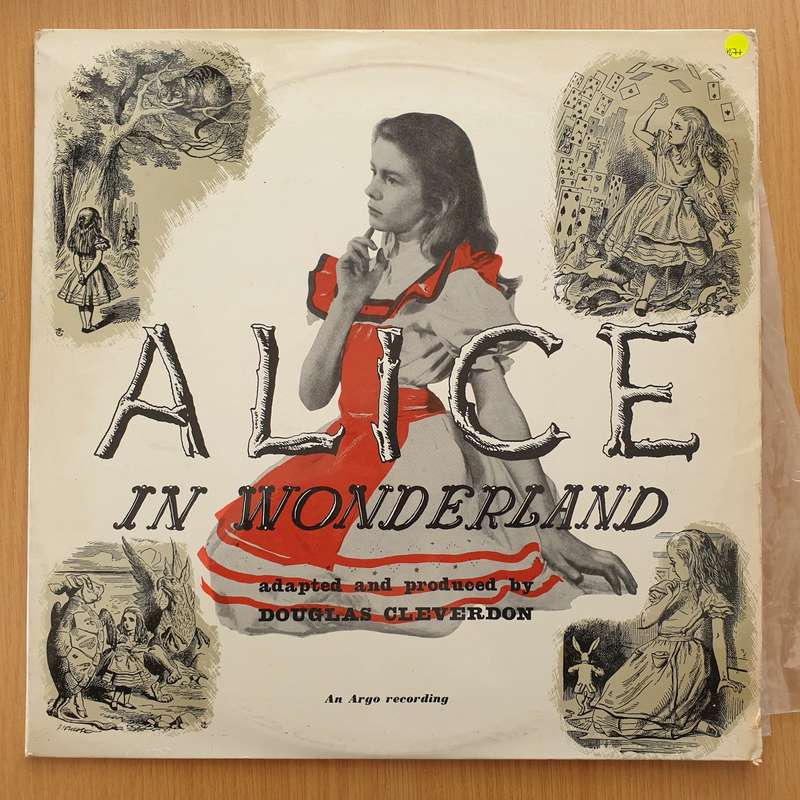 Lewis Carroll  Alice In Wonderland - Vinyl LP Record - Very-Good+ Quality (VG+)