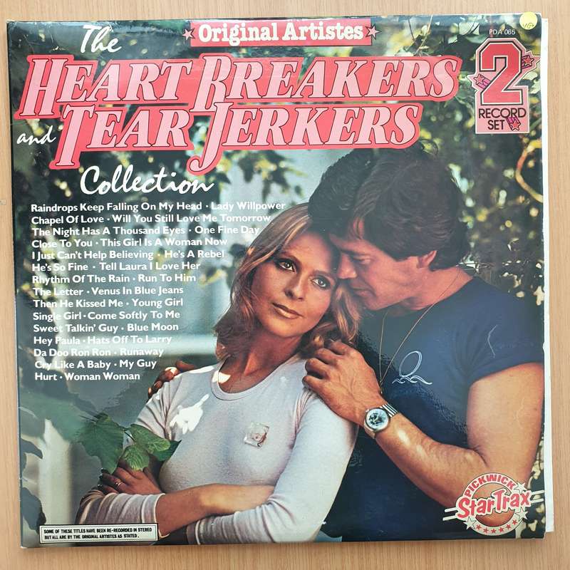 The Heart Breakers and Tear Jerkers Collection - Original Artists -  Double Vinyl LP Record - Ver...