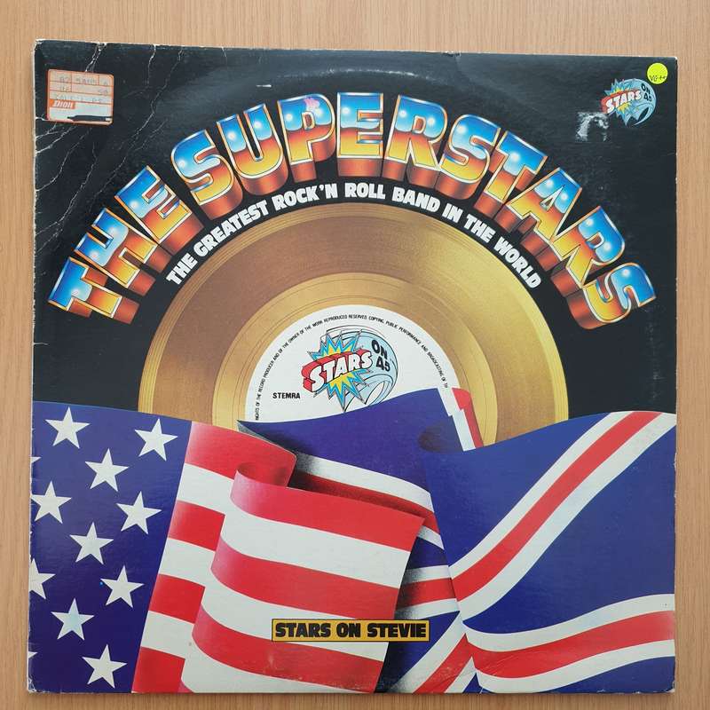 Stars on 45 - Rollings Stones (Side A) & Stevie Wonder (SIde B)  - Vinyl LP Record - Very-Good+ Q...