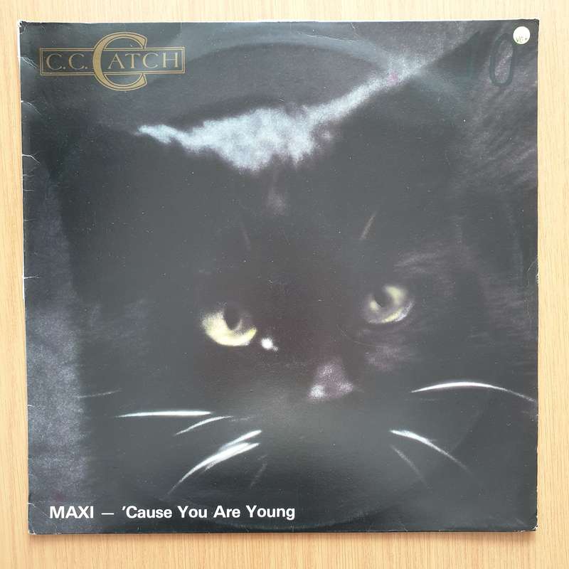 C.C. Catch  'Cause You Are Young - Vinyl LP Maxi Record - Very-Good+ Quality (VG+)