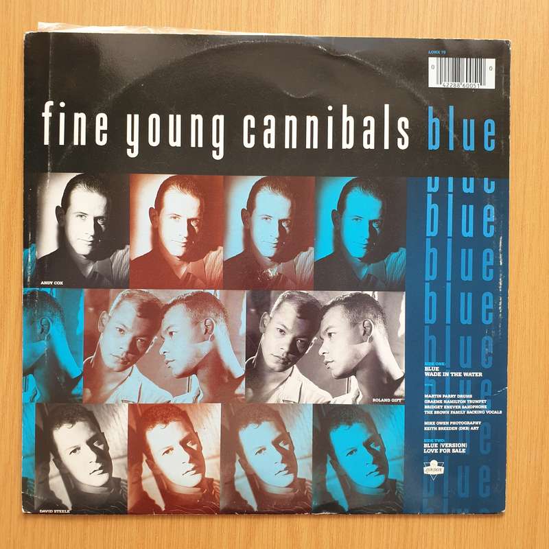 Fine Young Cannibals  Blue - Vinyl LP Maxi Record - Very-Good+ Quality (VG+)
