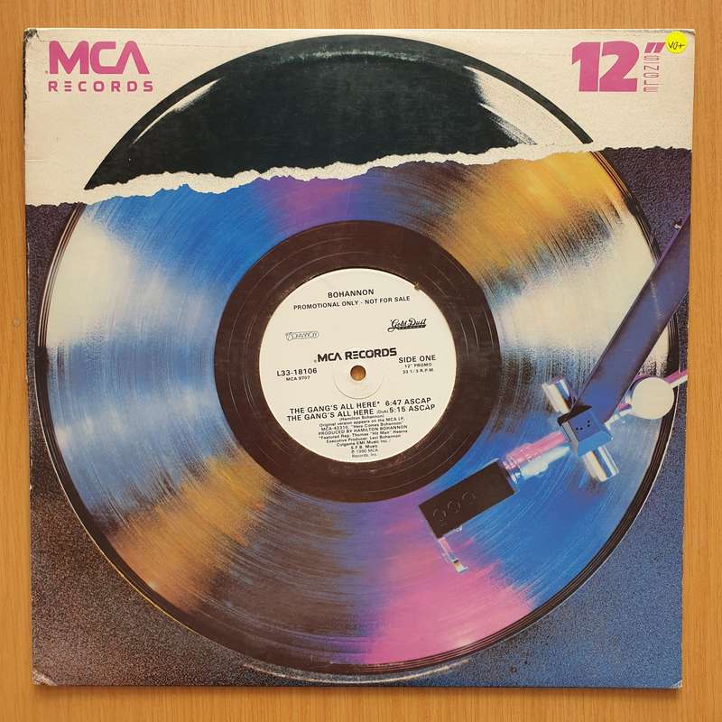 Bohannon  The Gang's All Here - Vinyl LP Maxi Record - Very-Good+ Quality (VG+)