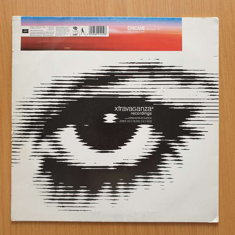 Chicane With Power Circle  Offshore '97 - Vinyl LP Maxi Record - Very-Good+ Quality (VG+)