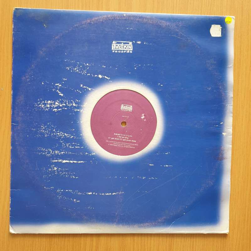 S.W.A.T.  For So Long EP - Vinyl LP Record - Very-Good+ Quality (VG+)
