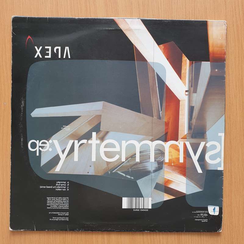 Apex  Symmetry EP - Vinyl LP Record - Very-Good+ Quality (VG+)