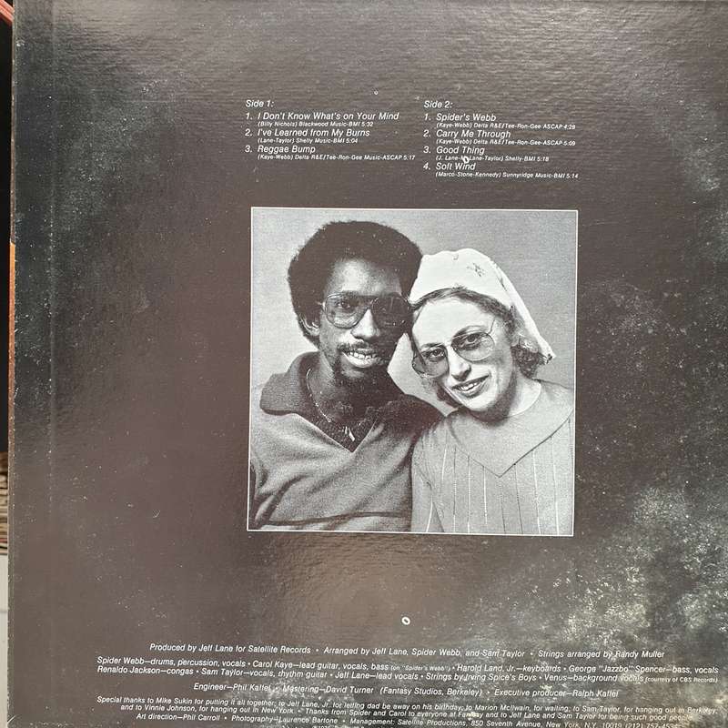 Spiders Webb  I Don't Know What's On Your Mind - Vinyl LP Record - Very-Good+ Quality (VG+)
