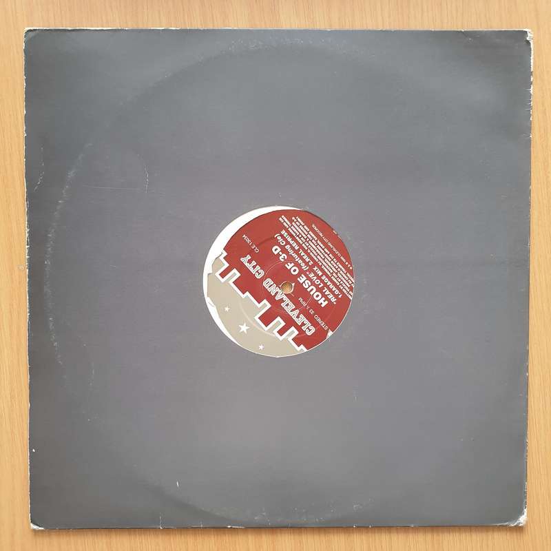 House of 3-D  Real Love - Vinyl LP Record - Very-Good+ Quality (VG+)