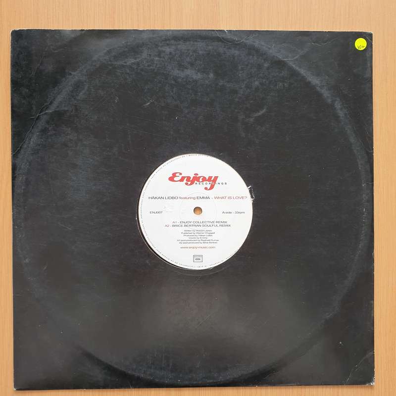 Håkan Lidbo Featuring Emma  What Is Love? - Vinyl LP Record - Very-Good+ Quality (VG+)