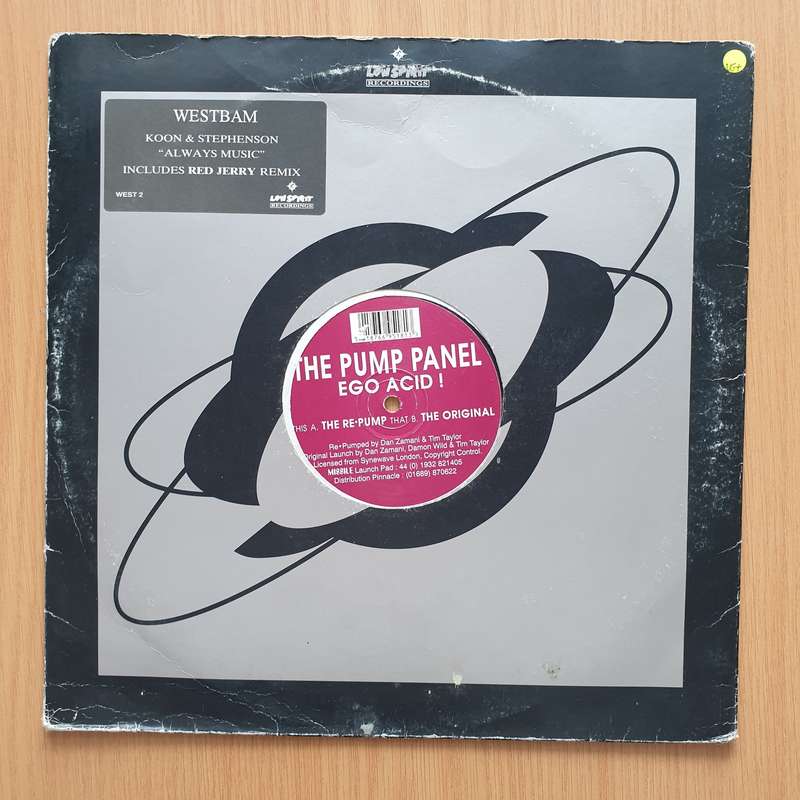 The Pump Panel  Ego Acid ! - Vinyl LP Record - Very-Good+ Quality (VG+)