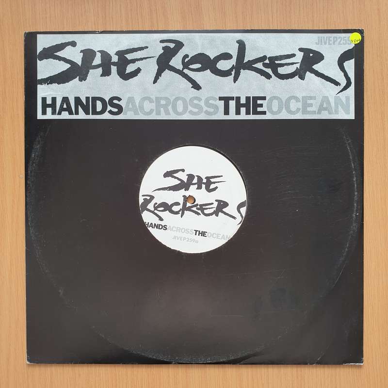 She Rockers  Hands Across The Ocean - Vinyl LP Record - Very-Good+ Quality (VG+)