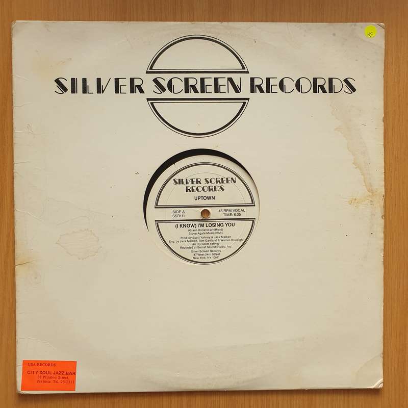 Uptown  (I Know) I'm Losing You - Vinyl LP Record - Very-Good+ Quality (VG+)