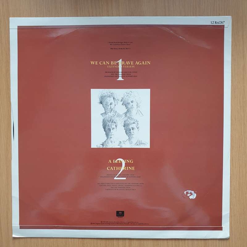 The Armoury Show  We Can Be Brave Again (Extended Version) - Vinyl LP Record - Very-Good+ Qual...