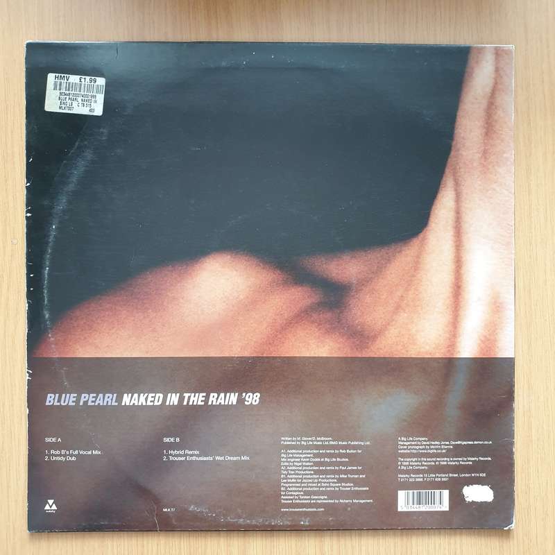 Blue Pearl  Naked In The Rain - Vinyl LP Record - Very-Good+ Quality (VG+)