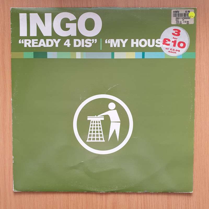 Ingo  Ready 4 Dis / My House - Vinyl LP Record - Very-Good+ Quality (VG+)