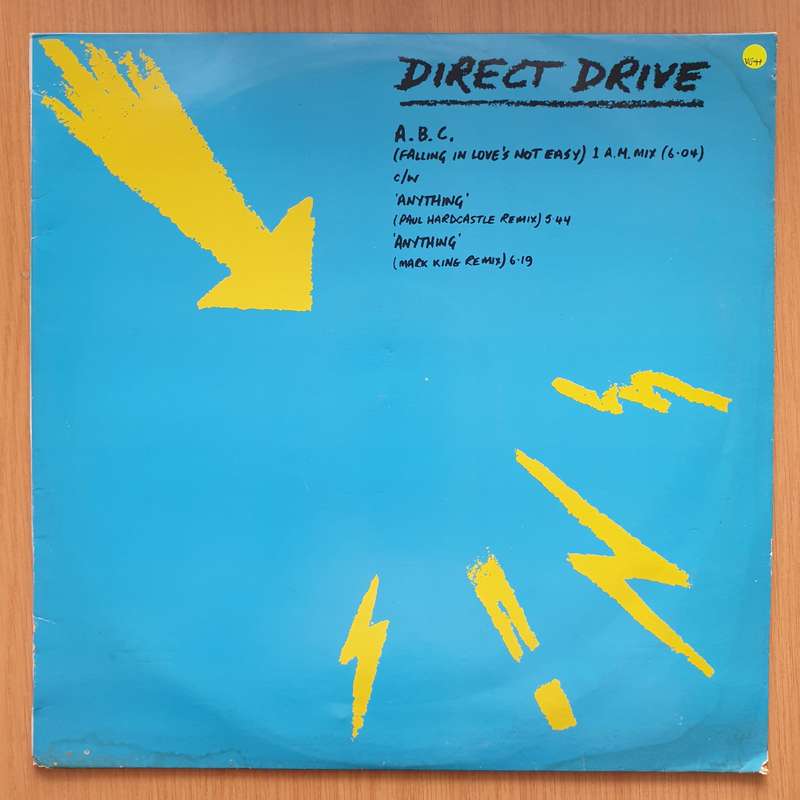 Direct Drive  A.B.C. (Falling In Love's Not Easy) - Vinyl LP Record - Very-Good+ Quality (VG+)
