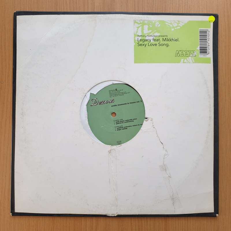 Anthony Nicholson Presents Legacy Feat. Mikkhiel  Love Song  Vinyl LP Record - Very-Good+ Q...
