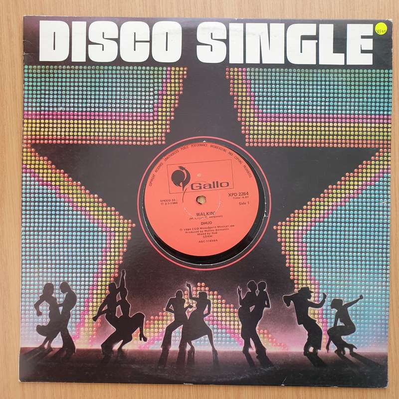 Dhuo  Walkin'  Vinyl LP Record - Very-Good+ Quality (VG+) (verygoodplus)