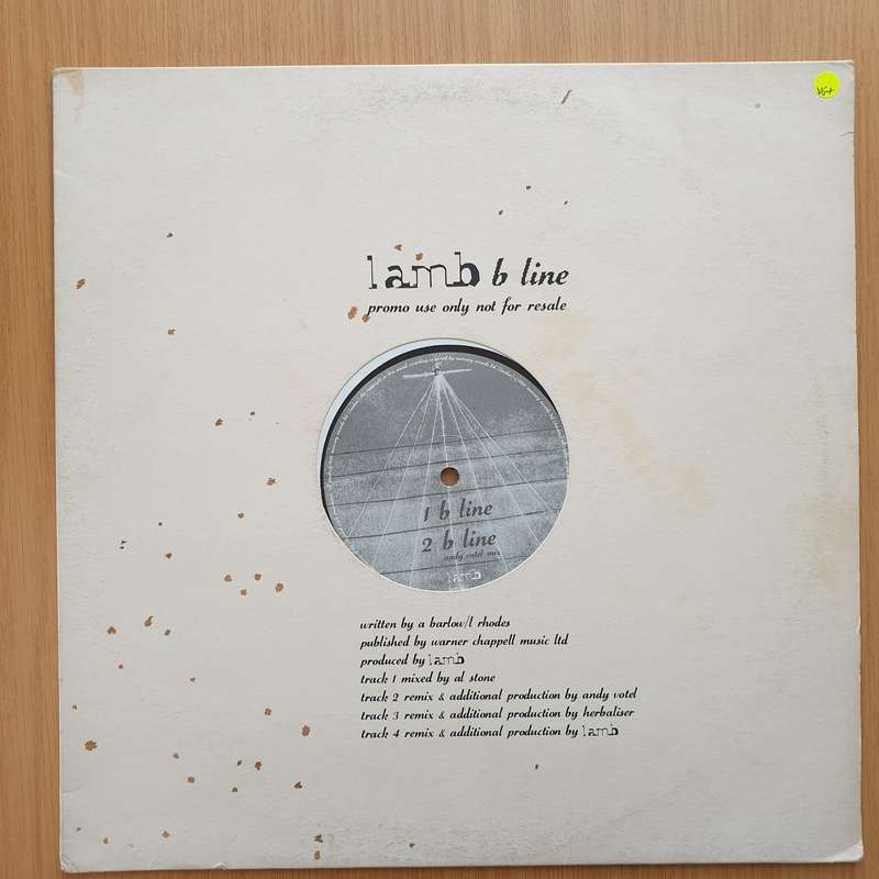 Lamb  B Line  Vinyl LP Record - Very-Good+ Quality (VG+) (verygoodplus)