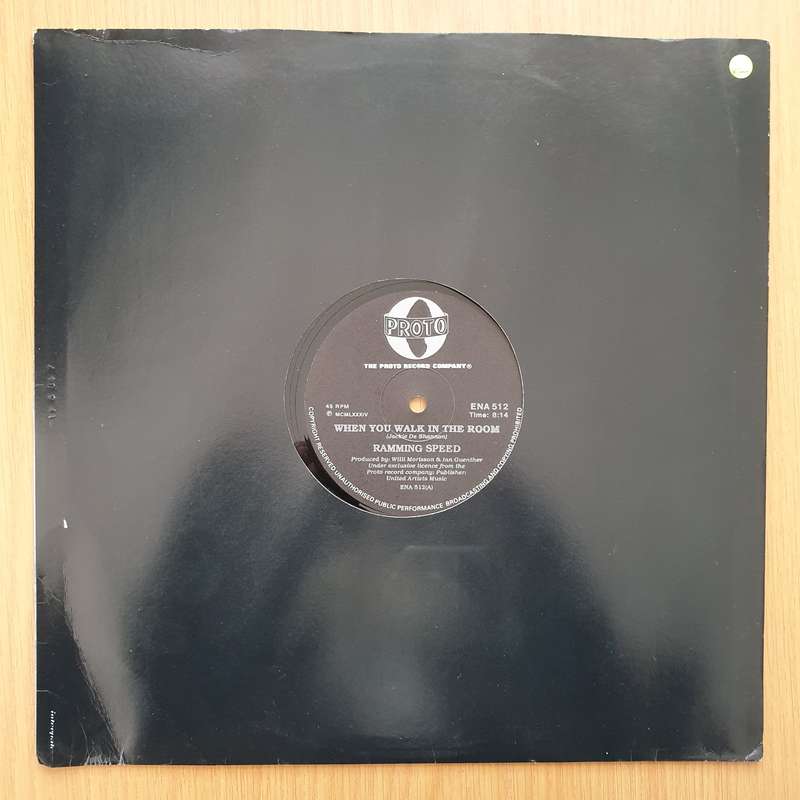 Ramming Speed - When You Walk Into the Room  Vinyl LP Record - Very-Good+ Quality (VG+) (veryg...