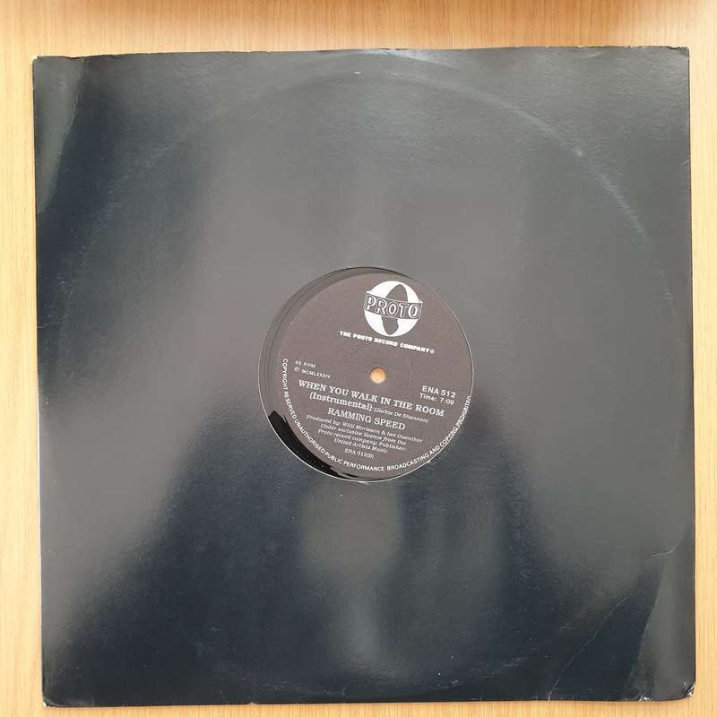 Ramming Speed - When You Walk Into the Room  Vinyl LP Record - Very-Good+ Quality (VG+) (veryg...