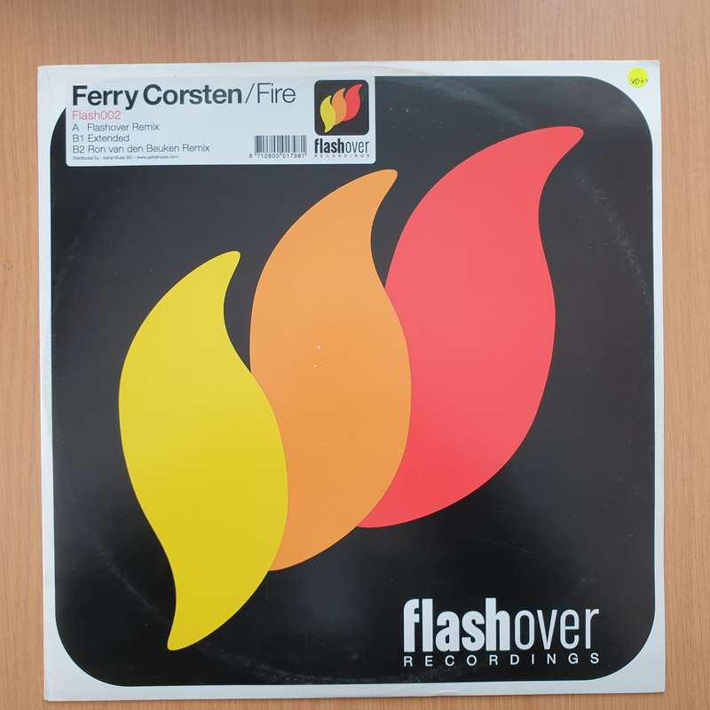 Ferry Corsten  Fire  Vinyl LP Record - Very-Good+ Quality (VG+) (verygoodplus)