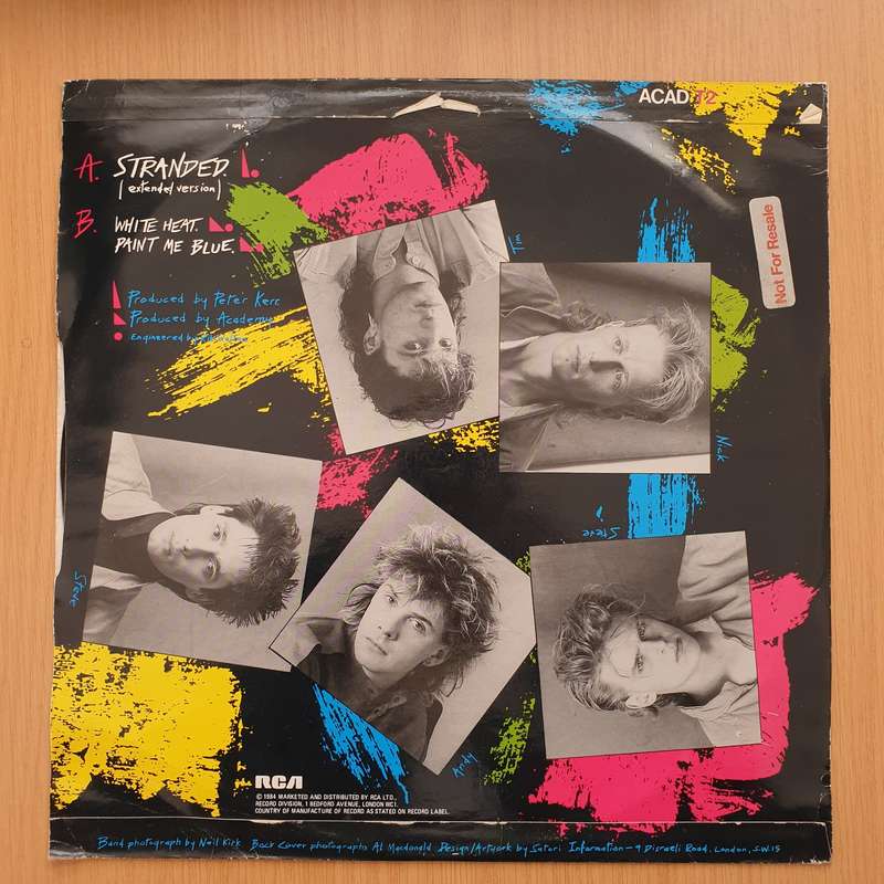 Academy  Stranded  Vinyl LP Record - Very-Good+ Quality (VG+) (verygoodplus)