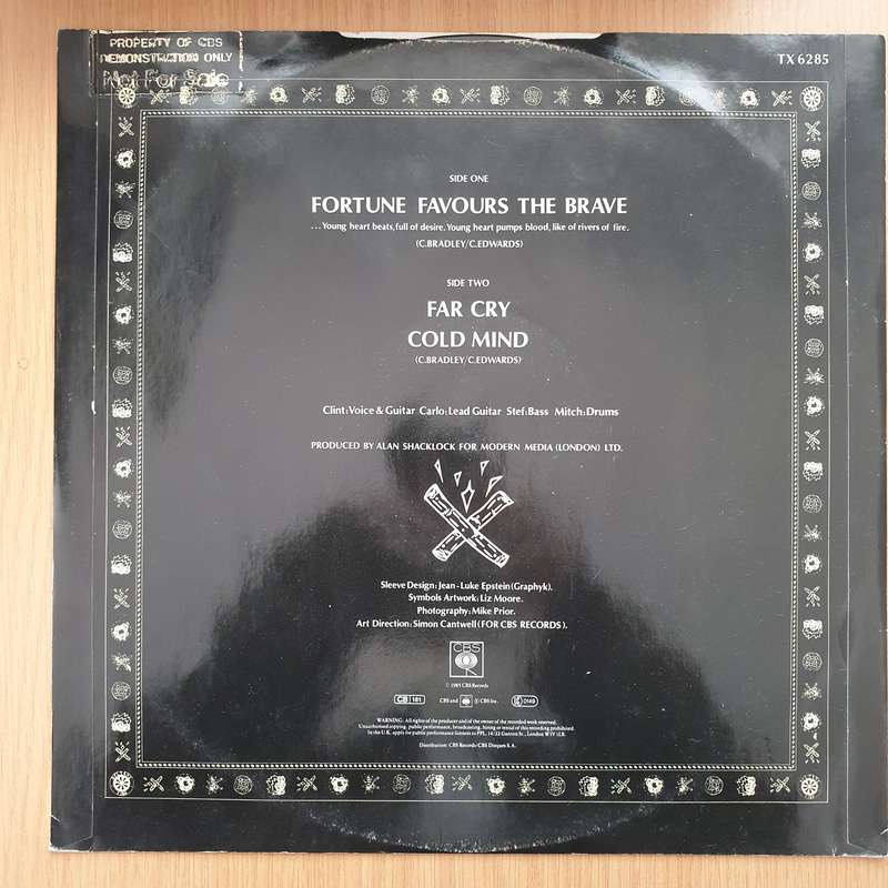 Beltane Fire  Fortune Favours The Brave  Vinyl LP Record - Very-Good+ Quality (VG+) (verygo...