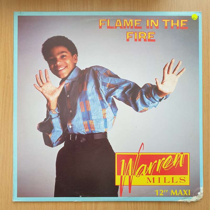 Warren Mills - Flame In the Fire  Vinyl LP Record - Very-Good+ Quality (VG+) (verygoodplus)