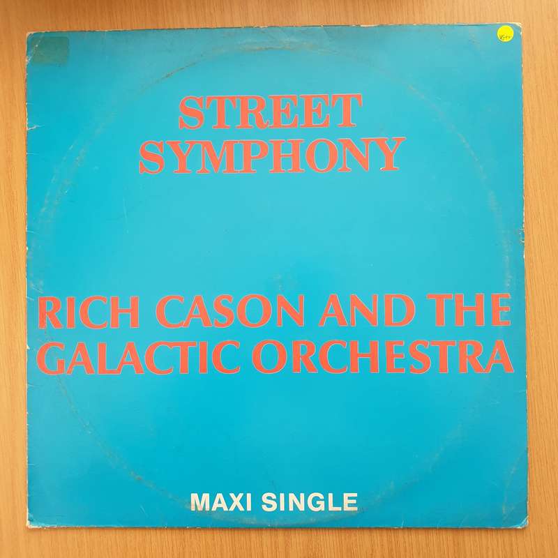 Rich Cason And The Galactic Orchestra  Street Symphony  Vinyl LP Record - Very-Good+ Qualit...
