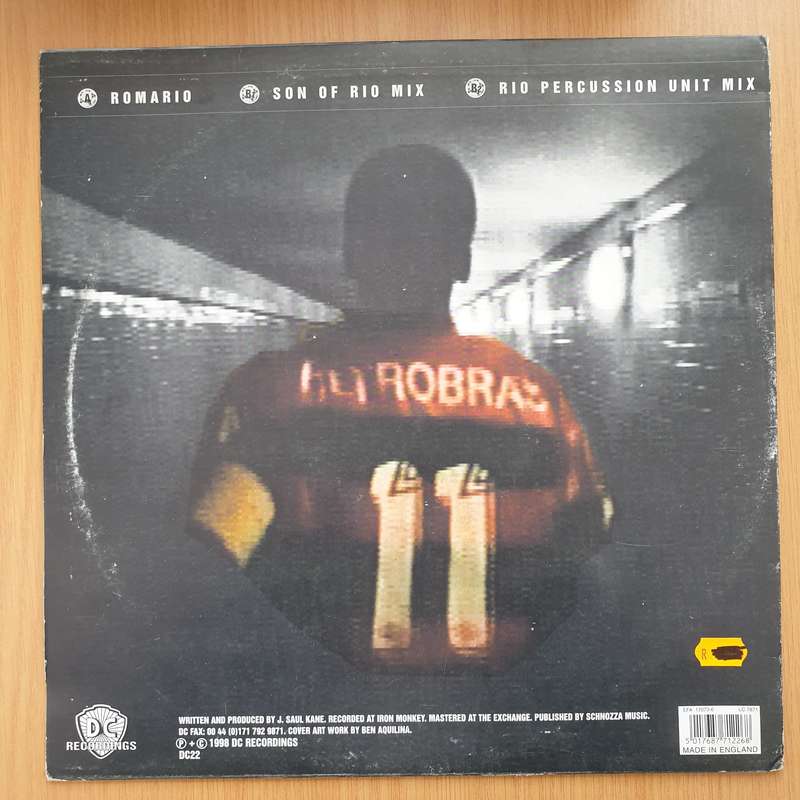 Depth Charge  Romario  Vinyl LP Record - Very-Good+ Quality (VG+) (verygoodplus)