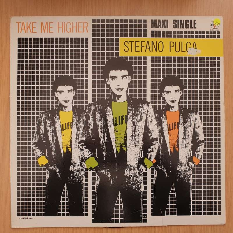 Stefano Pulga  Take Me Higher  Vinyl LP Record - Very-Good+ Quality (VG+) (verygoodplus)